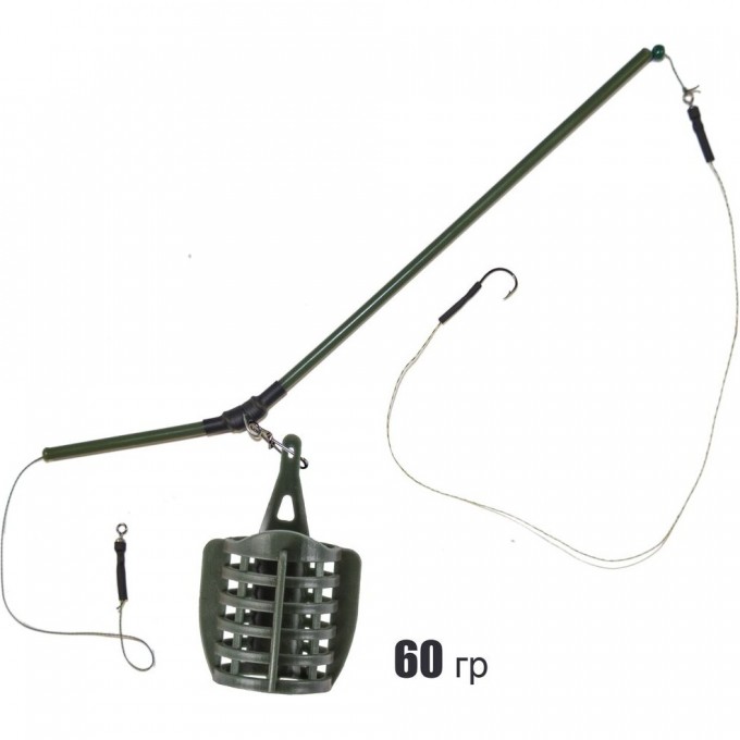 Фидерная кормушка SALMO FEEDER ROUND 060г SF001-060