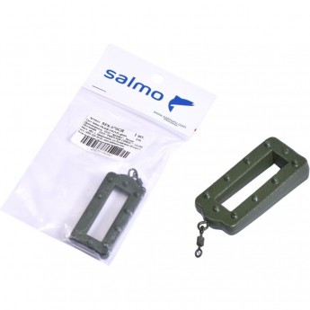 Груз SALMO Frame Swivel green 070г Груз SALMO Frame Swivel green 070г