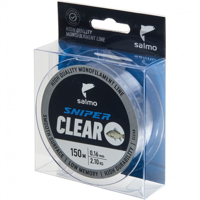 Леска монофильная SALMO SNIPER CLEAR 150/016 4018-016