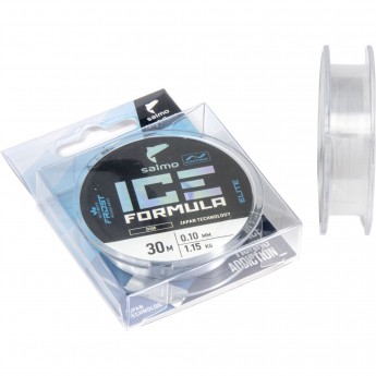 Леска монофильная зимняя SALMO ELITE ICE FORMULA FLUO YELLOW 030/010