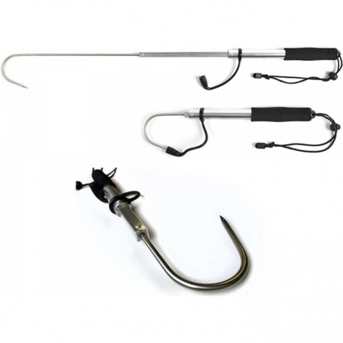 Багор рыболовный телескопический SALMO ICE GAFF 90 ZG-90