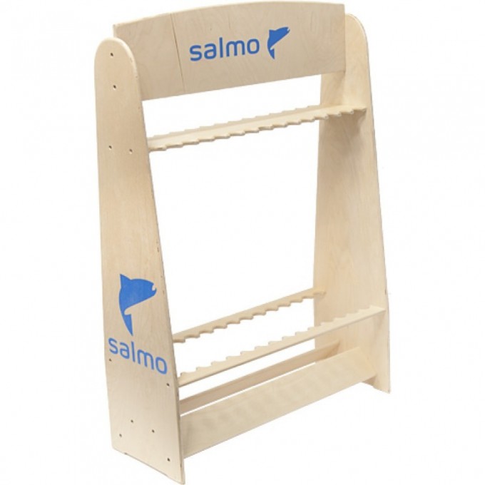 Стойка деревянная SALMO под удилища 30шт. R-7030
