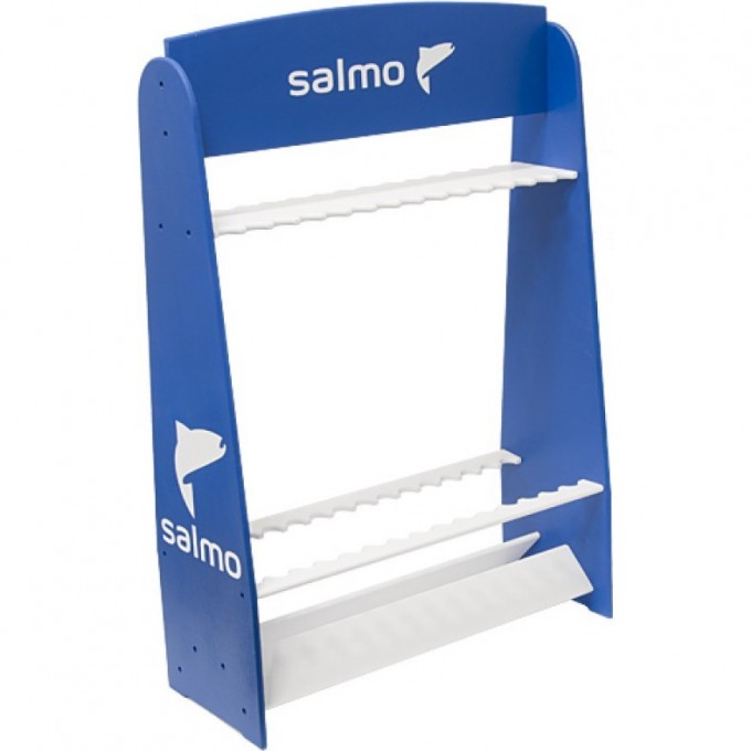 Стойка деревянная SALMO синяя под удилища 30шт. R-7030DB