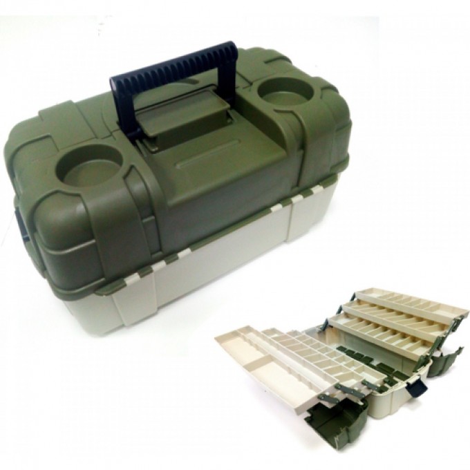 Ящик рыболовный рластиковый SALMO 6Ти-Полочный 06 2706