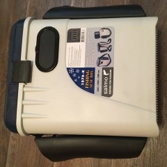 Ящик рыболовный зимний 2-х ярусный пластиковый с карманами SALMO 33.5х23.5х39см